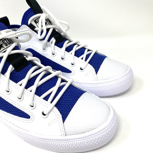 Converse CTAS ULTRA Mid Sneaker Blue White Mesh Women's Size 169664C - Picture 3 of 9
